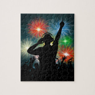 Music DJ puzzle Legpuzzel