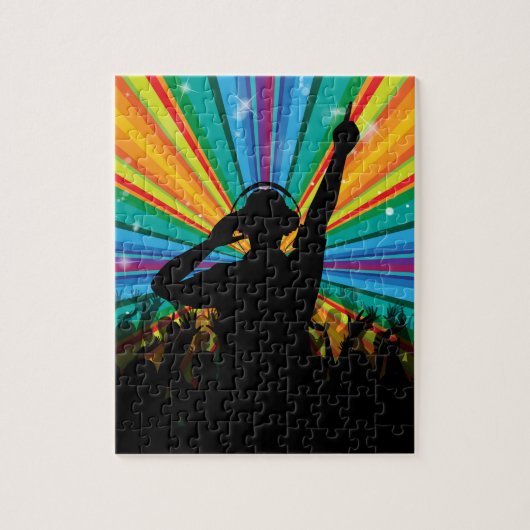 Music DJ puzzle Legpuzzel (Verticaal)