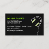 Music DJ Visitekaartjes (Achterkant)