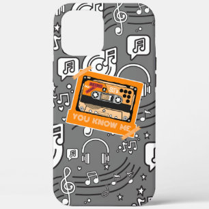 Music Doodles iPhone 12 Pro Max Hoesje