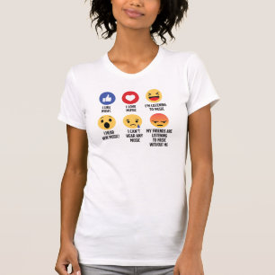 Music Emojis T-shirt