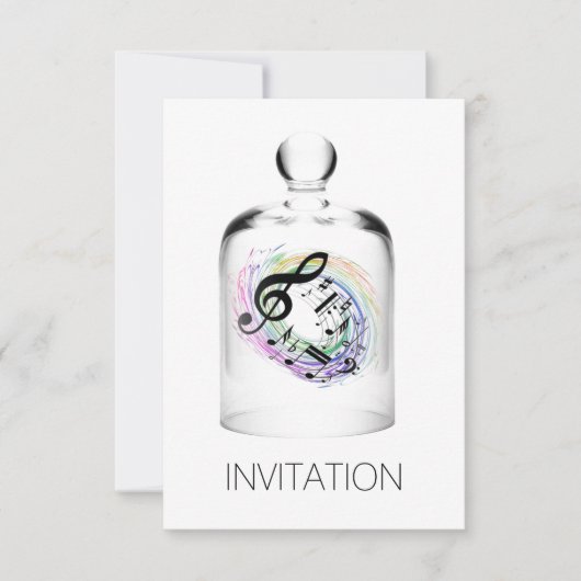 Music Festival Concert Vip uitnodiging (Voorkant)