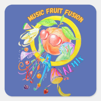 Music Fruit Fusion ontworpen Sticker