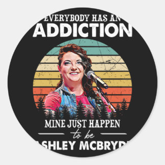 Music Gift Mine is toevallig Ashley McBryde Ronde Sticker