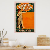 Music Hall Vintage Poster (Keuken)