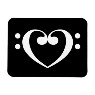 Music Heart Magnet Magneet