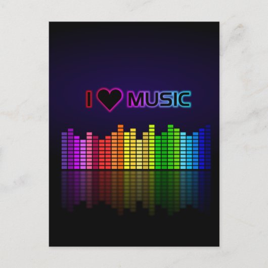 Music Holiday Briefkaart (Voorkant)