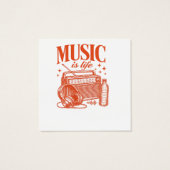 Music Is Life Vintage Design (Dos)