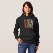 Music is My Happy Place Musician  Artists Singer   Hoodie (Voorkant volledig)