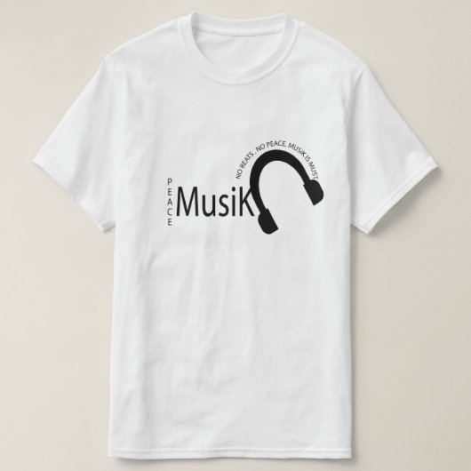 Music is My Therapy T-shirt (Design voorkant)
