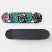 Music is Schaats Board Skateboard (Horizontaal)