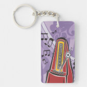 Music Jukebox Musical Sound Sleutelhanger (Voorkant)