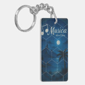 Music Keychain, Island Vibes Sleutelhanger (Voorkant Links)