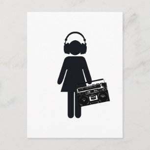 Music Lover Briefkaart
