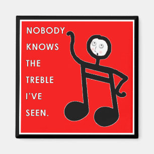 Music Lover-cadeau Magneet