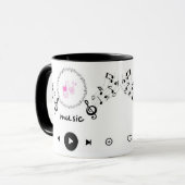 Music Lover Coffee Mug (Devant gauche)