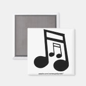 MUSIC LOVER Collectie Magneet (Voorkant / Achterkant)