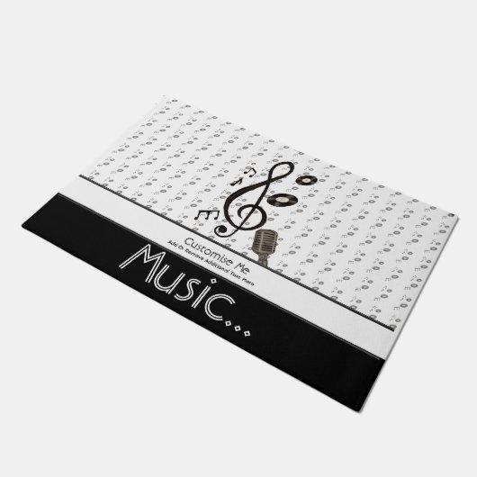 Music Lover Deurmat (Schuin)
