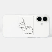 Music Lover, Flute Player,  Case-Mate iPhone Case (Achterkant (horizontaal))