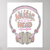 Music Lover Folie Afdrukken (Voorkant)