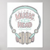 Music Lover Folie Afdrukken (Voorkant)