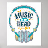 Music Lover Folie Afdrukken (Voorkant)