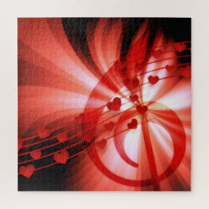 Music Lover Jigzaag Puzzle Legpuzzel