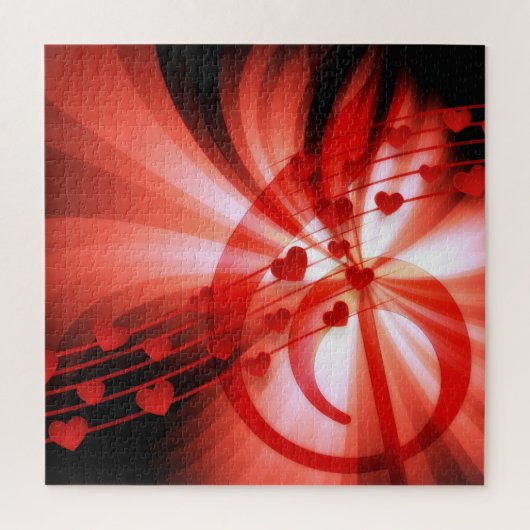 Music Lover Jigzaag Puzzle Legpuzzel (Verticaal)