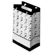 Music Lover Klein Cadeauzakje (Achterkant Gekanteld)