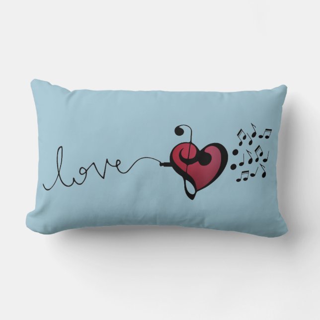 Music Lover Kussen (Voorkant)