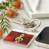 Music Lover Sleutelhanger (Voorkant Rechts)