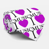 Music Lover_ Stropdas (Opgerold)