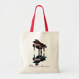 MUSIC-LOVER Thema Grote Piano Gift Tas