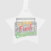 Music Lovers Star Ornament (achterkant)