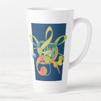 Music Lovers tweekleurige koffie mok