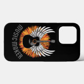 Music Maker (guitar player) Case-Mate iPhone Case (Achterkant (horizontaal))