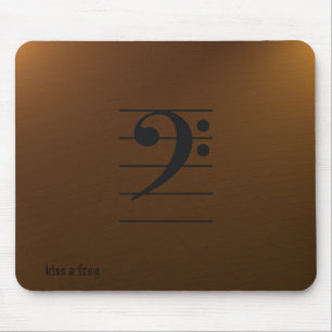 Music Mousepad - bass clef Muismat