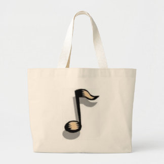 Music Note Bag Grote Tote Bag
