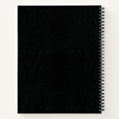 Music Note Luxe Royal piano toetsen Notitieboek (Achterkant)