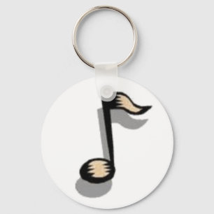 Music Note Sleutelhanger