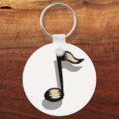 Music Note Sleutelhanger (Voorkant)