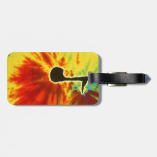 Music Note Tie Dye Unique Bagagelabel