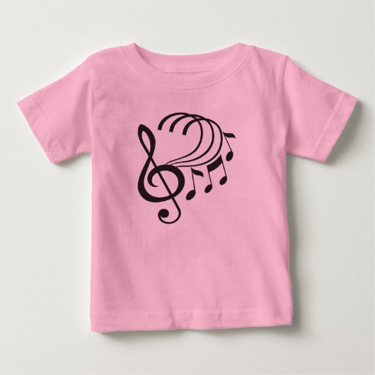 Music Notes Ruffle Tutu (Voorkant)