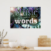 Music-offerte Poster (Keuken)