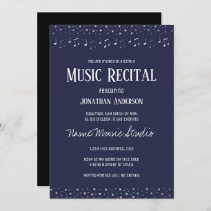 Music Overweging Elegant Silver Kaart