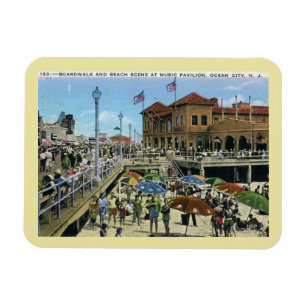 Music Pavilion, Ocean City, NJ  Magneet