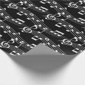 Music Pentagram Cadeaupapier (Hoek)