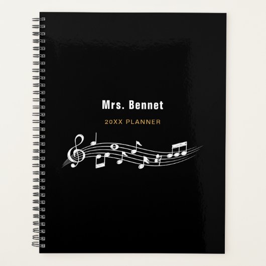 Music Pentagram Planner (Voorkant)