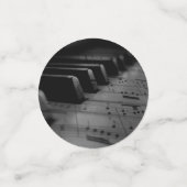 Music Piano Keys Confetti (Kleine voorkant)