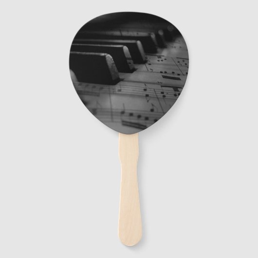 Music Piano Keys Handwaaier (Voorkant)
